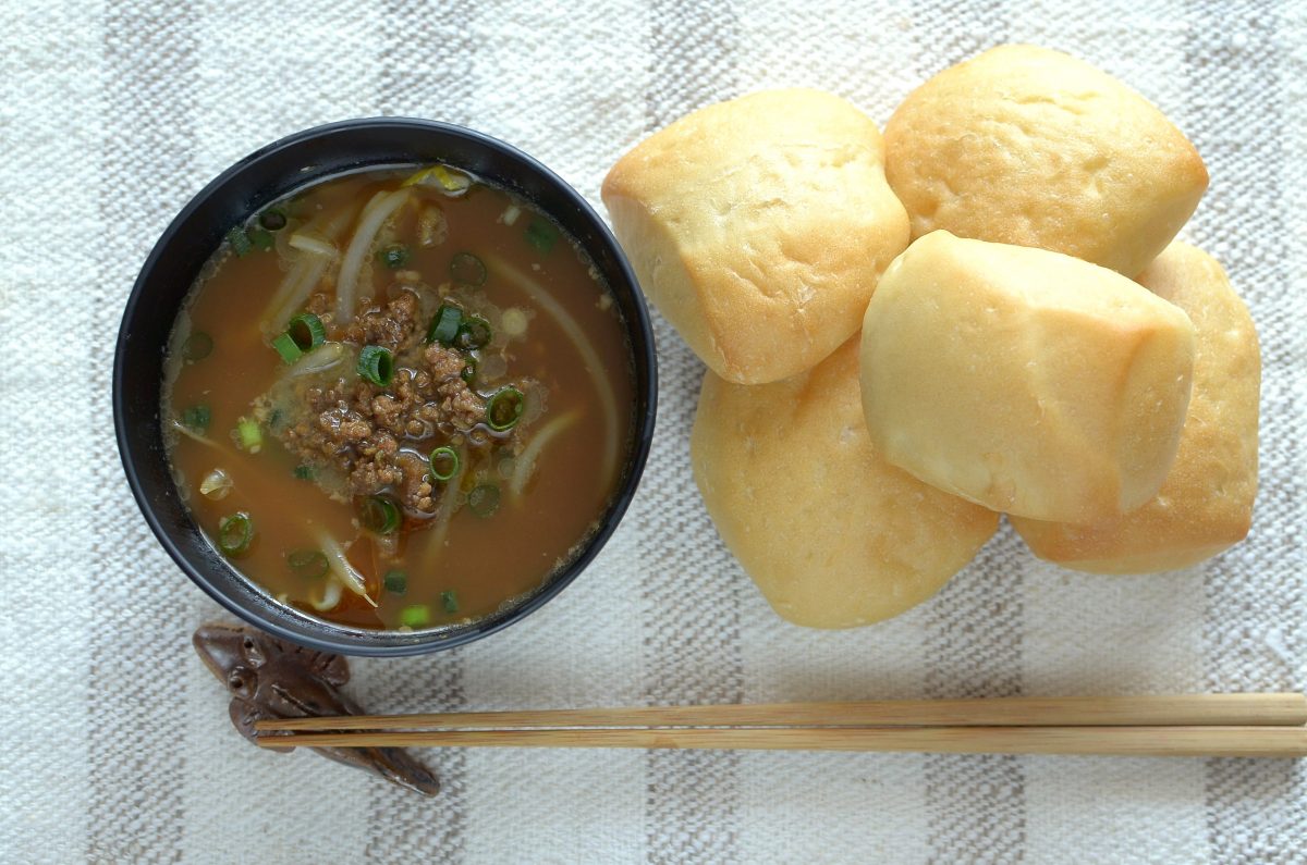 【一汁一ぱんのすすめ】担々麺風味噌汁