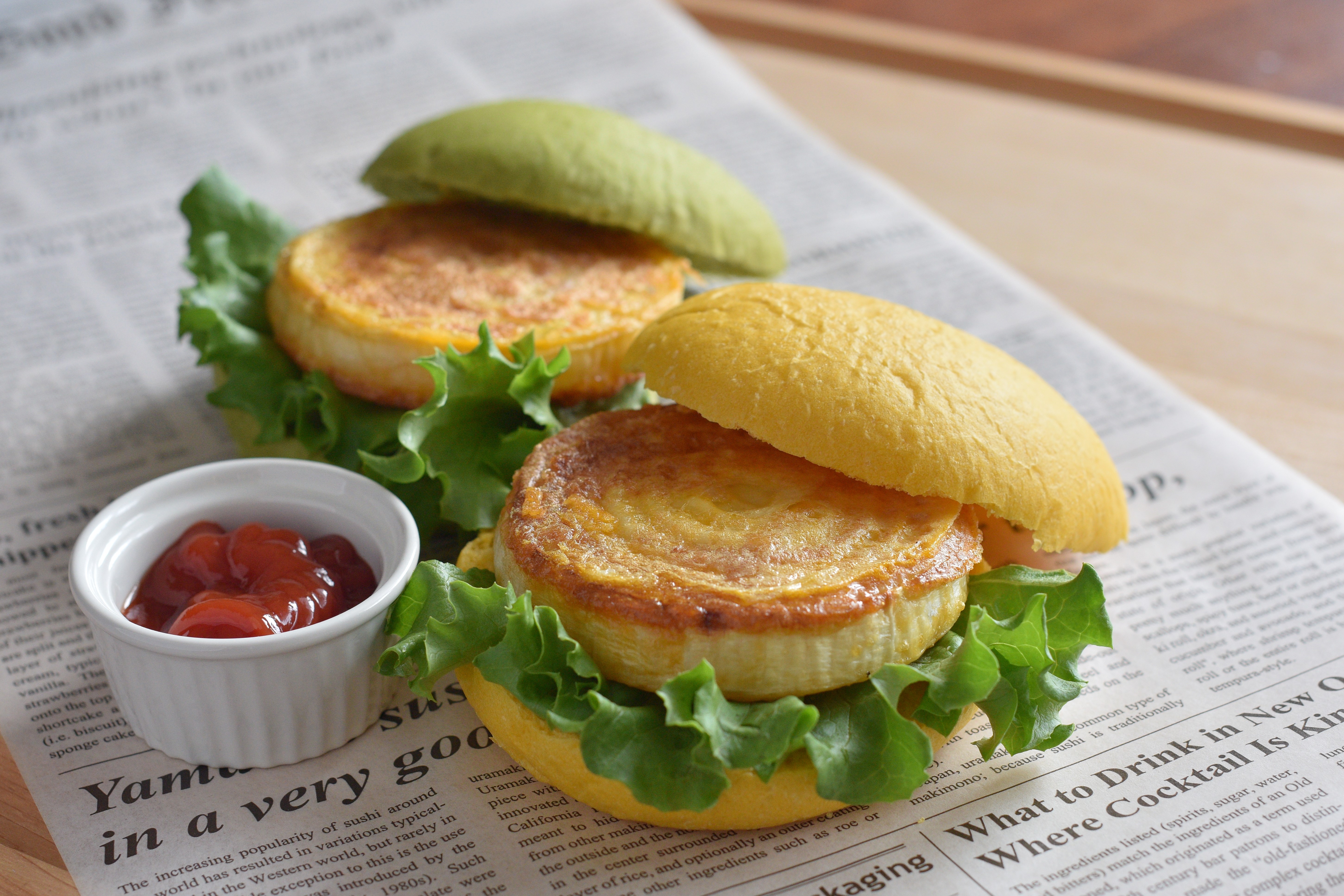 【ぱんのおかず】新玉ねぎの米粉ピカタ